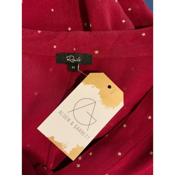 Rails Sloane Rouge Gradient Stars Top, Size M - Picture 5 of 6